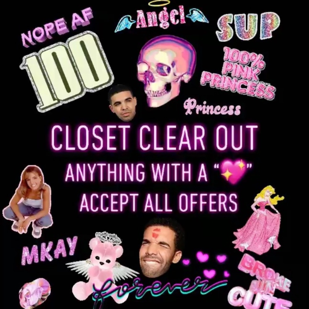 💖CLOSET CLEAR OUT!!